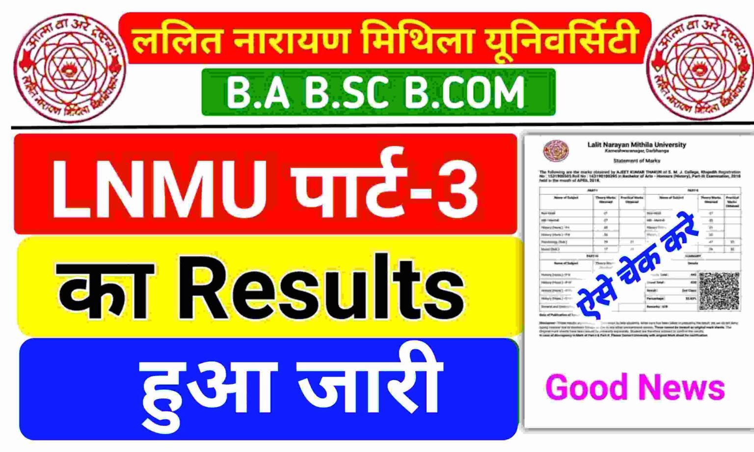 2021,lnmu part 3 result 2021 check,lnmu part 3 result 2021 download,lnmu part 3 result 2021 date and time,lnmu part 3 result 2021 kaise check