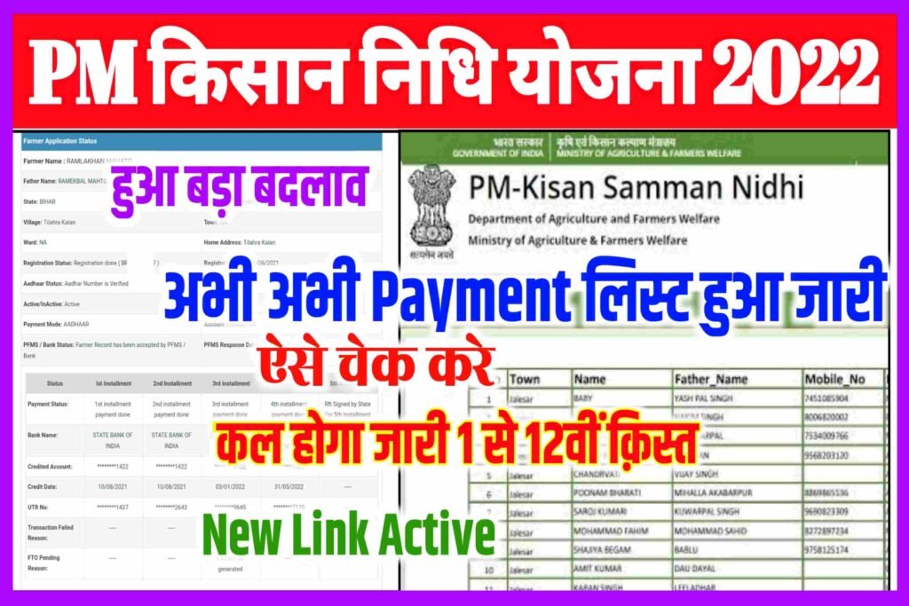 Pm Kisan Nidhi 12th Installment Check 2022|