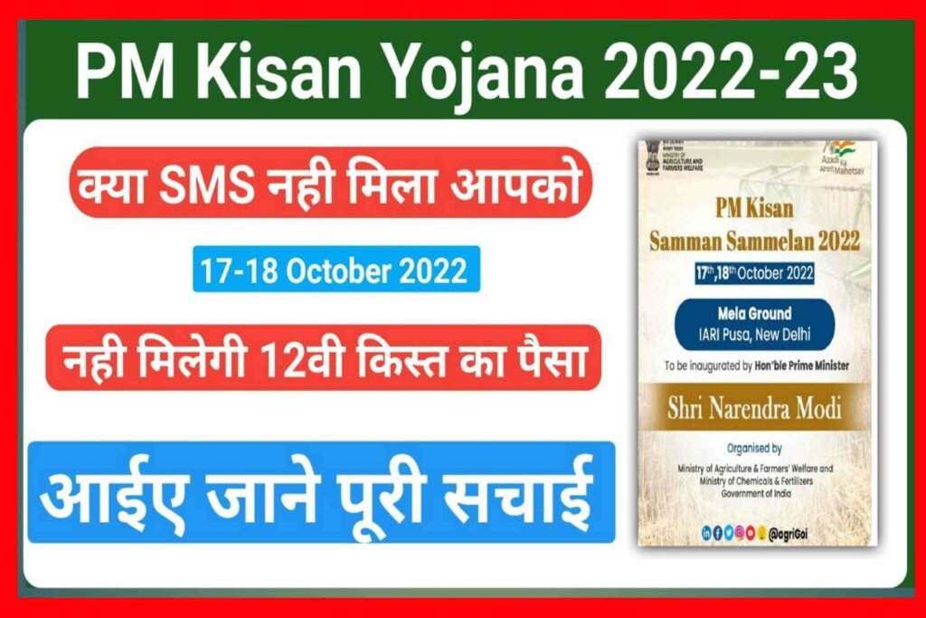 Pm Kisan Nidhi 12th Installment Date 2022| प्रधानमंत्री किसान सम्मान निधि योजना 12वीं क़िस्त का डेट हुआ जारी यहा देखे New Best Link Active.