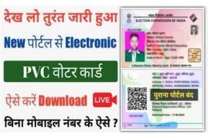 Electronically Voter ID Card 2023 Download: