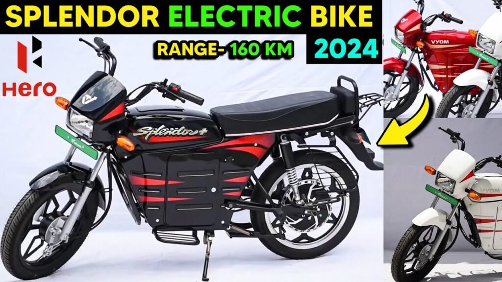 Electric Splendor Bike 2025 New Model: Electric Bike 2025 नई मॉडल हुआ लंच Range 160 KM जाने कीमत?.