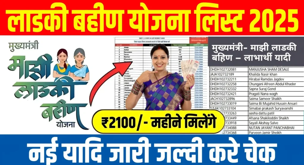 Ladki Bahin Yojana List 2025