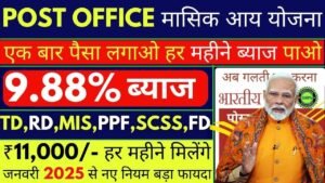 Post Office MIS Monthly Income Plan 2025: जानें कैसे पाएं हर महीने उच्चतम आय, पूरी जानकारी डिटेल्स में.